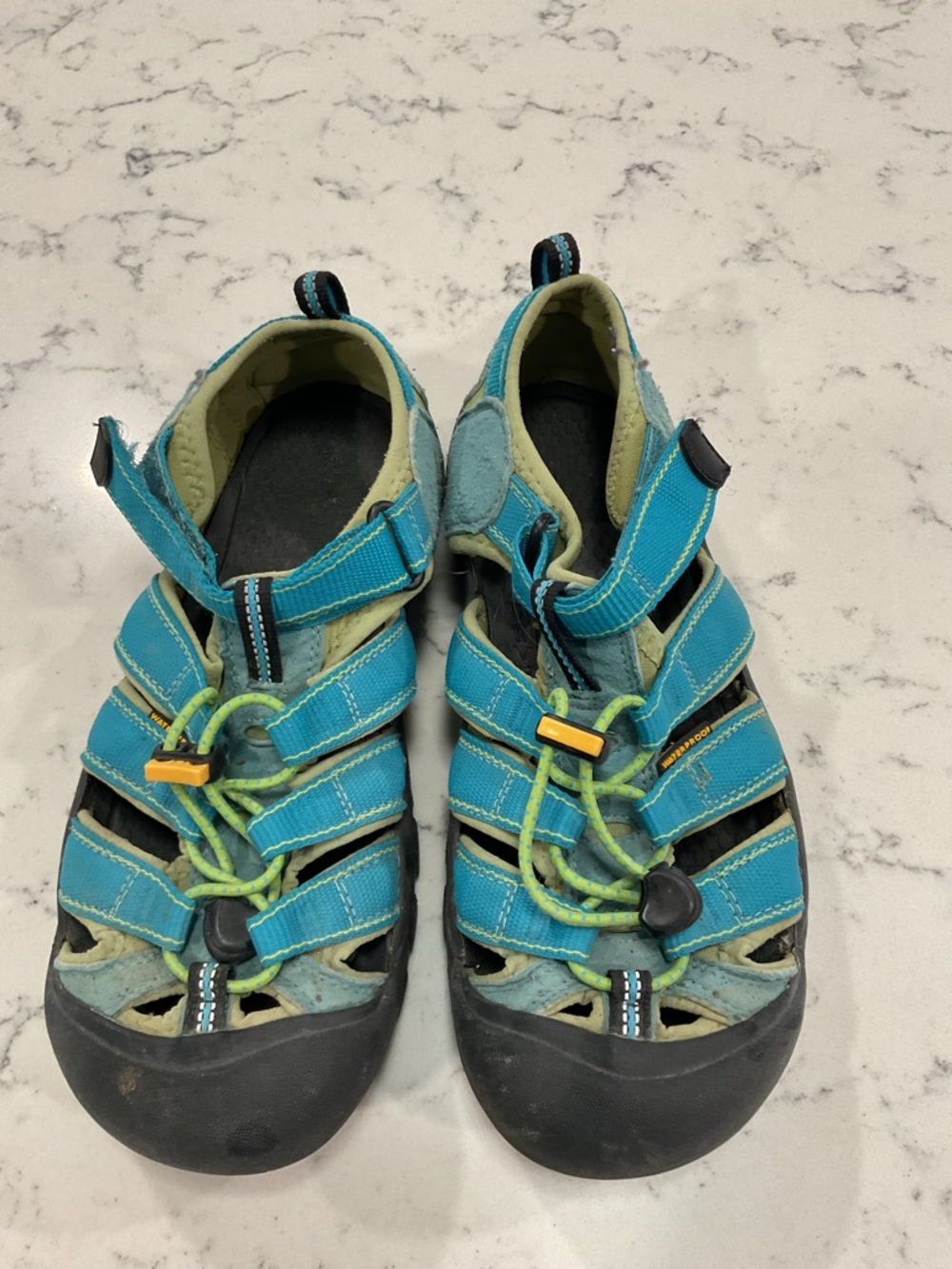 Keen Newport H2 Waterproof Women’s Blue Teal Closed-Toe Hiking Sandals. Size 7.